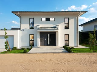 Fertighaus Ausstellungshaus Königs-Wusterhausen - CityLife 500 von WeberHaus Schlüsselfertig ab 279770€, Außenansicht 3