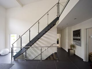 Fertighaus Breitinger von Korte Holzbau, Pultdachhaus Innenansicht 2
