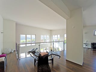 Fertighaus Breitinger von Korte Holzbau, Pultdachhaus Innenansicht 4