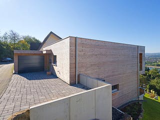 Fertighaus Dietrichs von Korte Holzbau, Cubushaus Außenansicht 5