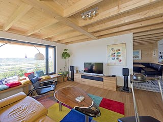 Fertighaus Dietrichs von Korte Holzbau, Cubushaus Innenansicht 1