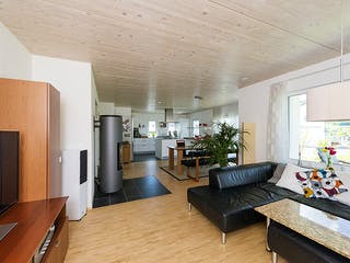 Fertighaus Geppert von Korte Holzbau, Satteldach-Klassiker Innenansicht 1