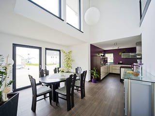 Fertighaus Mehnert von Korte Holzbau, Stadtvilla Innenansicht 3