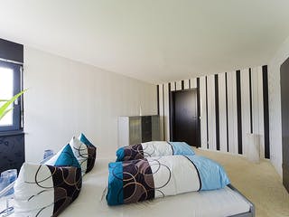 Fertighaus Mehnert von Korte Holzbau, Stadtvilla Innenansicht 5