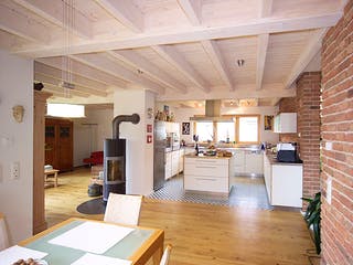 Fertighaus Schneider von Korte Holzbau, Satteldach-Klassiker Innenansicht 2