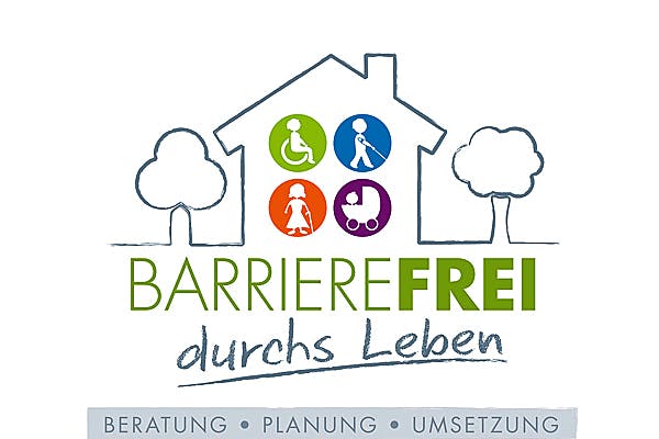 Logo barrierefrei durchs Leben Korte Holzbau