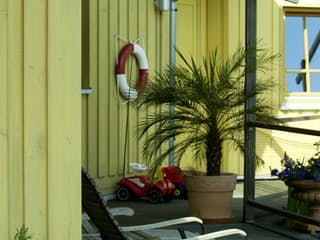 Fertighaus Kranich von Stommel Haus Schlüsselfertig ab 278000€, Blockhaus Außenansicht 15