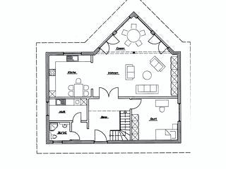 Fertighaus Kranich von Stommel Haus Schlüsselfertig ab 278000€, Blockhaus Grundriss 2