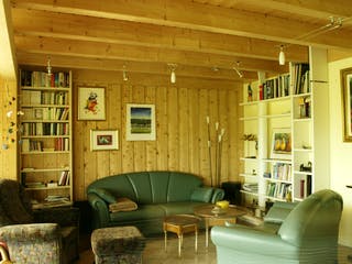 Fertighaus Kranich von Stommel Haus Schlüsselfertig ab 278000€, Blockhaus Innenansicht 1