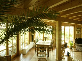 Fertighaus Kranich von Stommel Haus Schlüsselfertig ab 278000€, Blockhaus Innenansicht 2