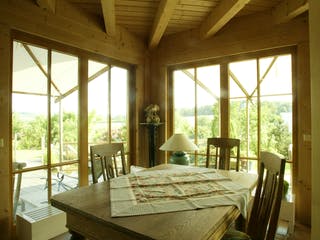 Fertighaus Kranich von Stommel Haus Schlüsselfertig ab 278000€, Blockhaus Innenansicht 4