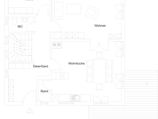 Fertighaus Krumbach von Regnauer Hausbau Schlüsselfertig ab 350200€, Stadtvilla Grundriss 1
