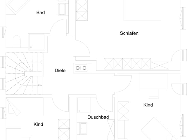 Fertighaus Krumbach von Regnauer Hausbau Schlüsselfertig ab 350200€, Stadtvilla Grundriss 2