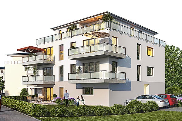 Massives Mehrfamilienhaus von Krynos Haus
