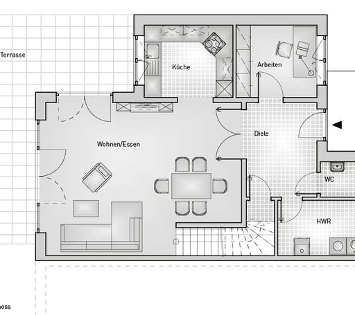 Kubus 55.22 Floorplan 1