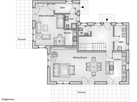 Zweifamilienhaus Kubus 25 18 Von Hebelhaus Fertighaus De