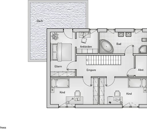 Kubus 25.18 EFH Floorplan 2