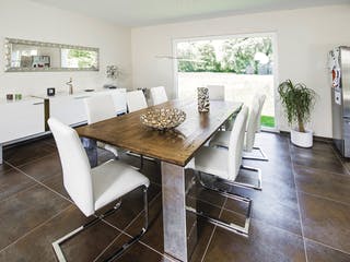 Fertighaus Kundenhaus 3 - Individuelle Planung von WeberHaus, Bungalow Innenansicht 2