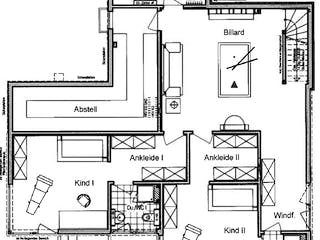 Fertighaus Kundenhaus Dr. Marenbach von DAVINCI HAUS, Fachwerk Grundriss 2