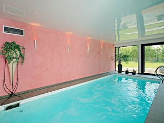 Fertighaus Kundenhaus Dr. Rymaczek von DAVINCI HAUS, Fachwerk Innenansicht 5