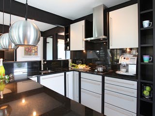 Fertighaus Kundenhaus Eschenbach von DAVINCI HAUS, Fachwerk Innenansicht 2