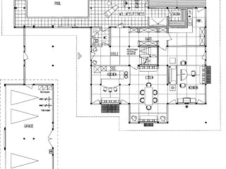 Fertighaus Kundenhaus Gallinski von DAVINCI HAUS, Fachwerk Grundriss 1