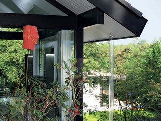 Fertighaus Kundenhaus Garbers von DAVINCI HAUS, Fachwerk Außenansicht 5