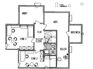 Fertighaus Kundenhaus Gerlacher von DAVINCI HAUS, Fachwerk Grundriss 3