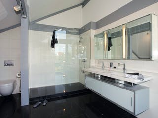 Fertighaus Kundenhaus Grabowski von DAVINCI HAUS, Fachwerk Innenansicht 3