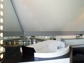 Fertighaus Kundenhaus Grabowski von DAVINCI HAUS, Fachwerk Innenansicht 4