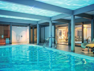 Fertighaus Kundenhaus Grabowski von DAVINCI HAUS, Fachwerk Innenansicht 5