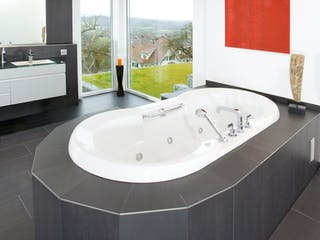 Fertighaus Kundenhaus Hagenbuch von DAVINCI HAUS, Fachwerk Innenansicht 5