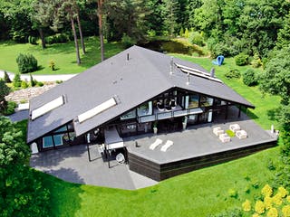 Fertighaus Kundenhaus Kleymann-Lopez von DAVINCI HAUS, Fachwerk Außenansicht 4