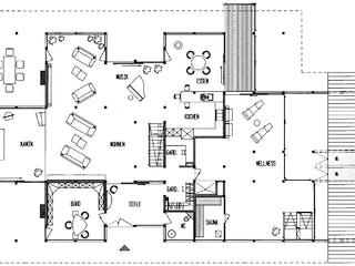 Fertighaus Kundenhaus Kleymann-Lopez von DAVINCI HAUS, Fachwerk Grundriss 3