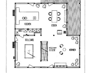 Fertighaus Kundenhaus Lehnert von DAVINCI HAUS, Fachwerk Grundriss 2