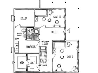 Fertighaus Kundenhaus Lehnert von DAVINCI HAUS, Fachwerk Grundriss 3