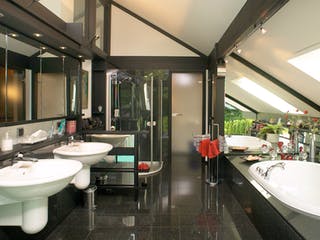 Fertighaus Kundenhaus Müller von DAVINCI HAUS, Fachwerk Innenansicht 4