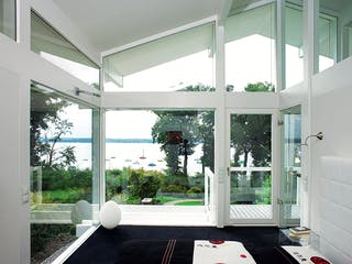 Fertighaus Kundenhaus Zeiler von DAVINCI HAUS, Fachwerk Innenansicht 3