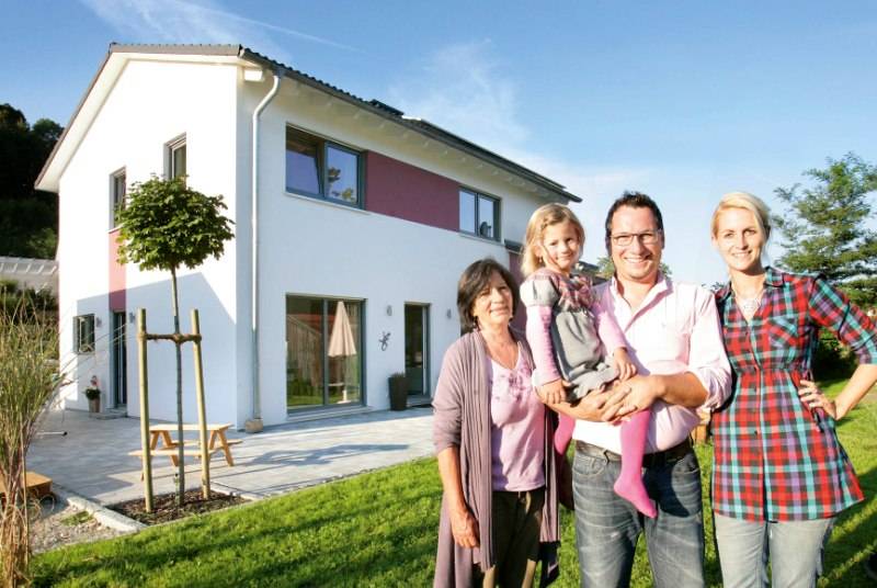 Familie Petry wohnt generationenübergreifend