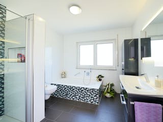 Fertighaus Kunz von Fertighaus WEISS Schlüsselfertig ab 273600€, Satteldach-Klassiker Innenansicht 7