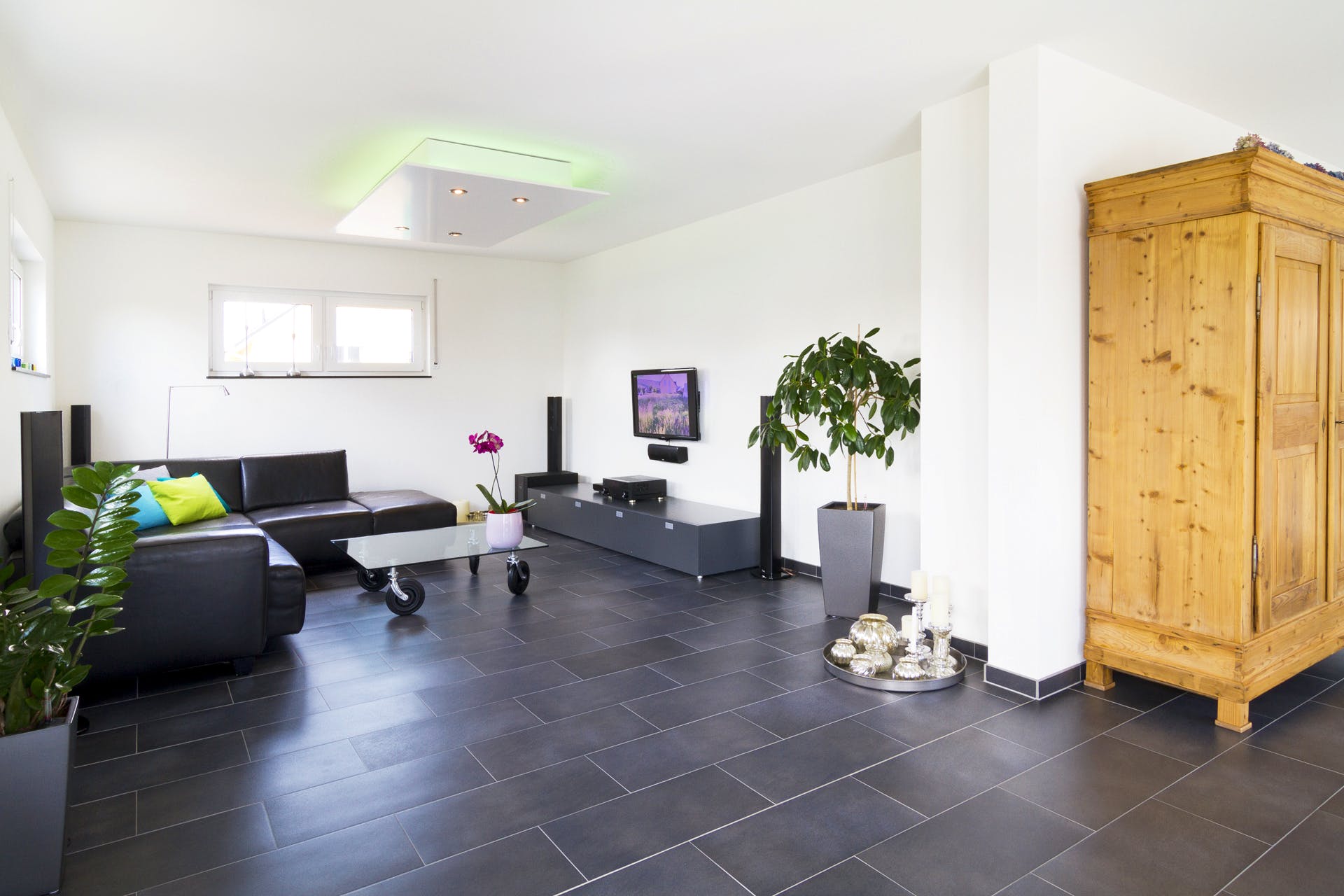 Fertighaus Solera von FINGERHUT-HAUS Schlüsselfertig ab 472183€, Satteldach-Klassiker Innenansicht 1