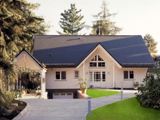 Fertighaus Mondo von Fingerhut Haus Schlüsselfertig ab 637631€, Satteldach-Klassiker Außenansicht 3