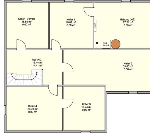 Fertighaus Mondo von Fingerhut Haus Schlüsselfertig ab 570356€, Satteldach-Klassiker Grundriss 3