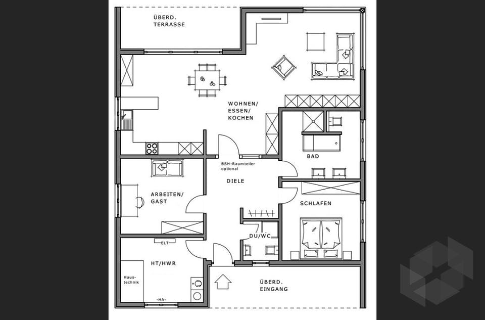 Einfamilienhaus La Cabana von MeisterstückHAUS