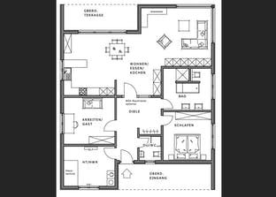 La Cabana Grundriss