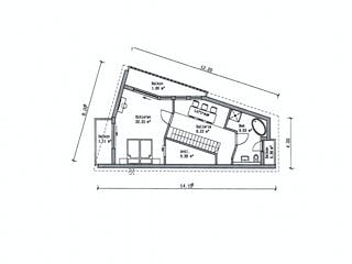 Fertighaus Lago von ISARTALER HOLZHAUS Schlüsselfertig ab 216000€, Satteldach-Klassiker Grundriss 1