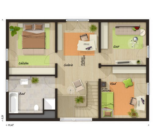Landhaus 142 Modern Floorplan 2