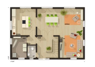 Landhaus 142 - Süd Grundriss