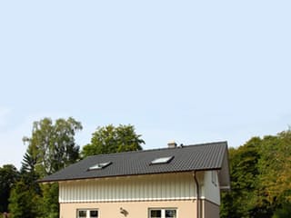 Fertighaus Landlust von FingerHaus, Satteldach-Klassiker Außenansicht 4