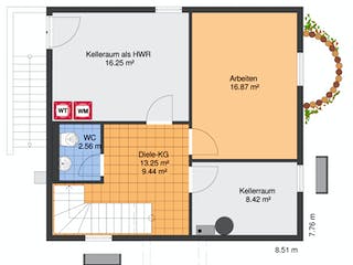 Fertighaus Landlust von FingerHaus, Satteldach-Klassiker Grundriss 3